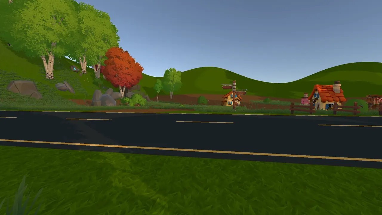 Crossing the highway